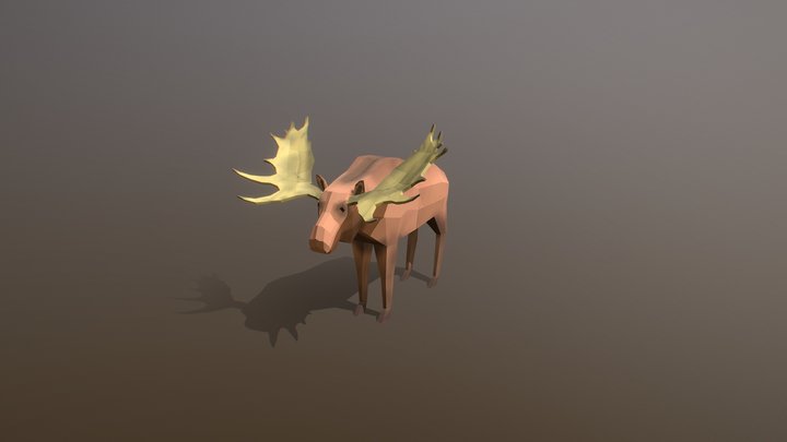 Moose – Modello 3D gratuito STL