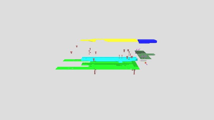 mouthpeice exploded 3D Model