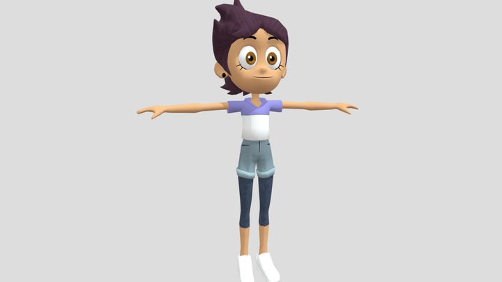 Luz Noceda 3D Model