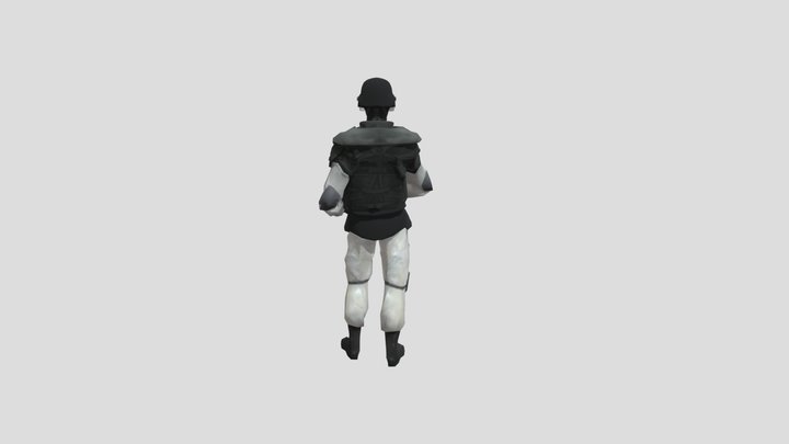 Scp_guard 3D Model