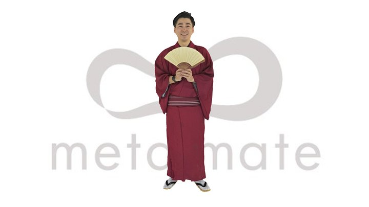 Toda Yuki Kimono 3D Model