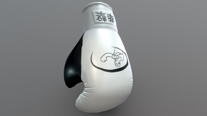 Realistic Boxing Glove 3D Model