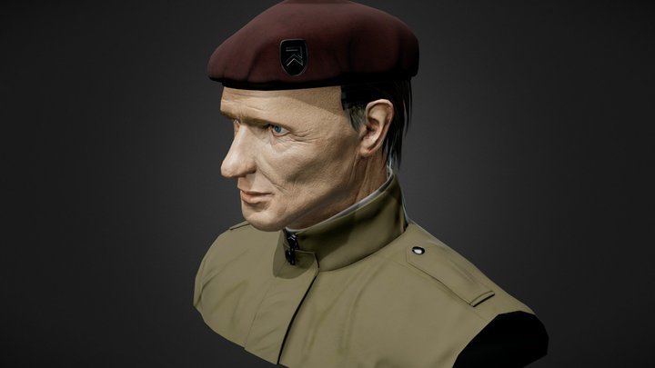 Ed Harris likeness 3D Model