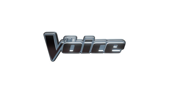 Logo The Voice 3D Model