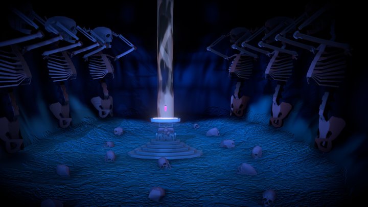 Escena Hércules pócima 3D Model