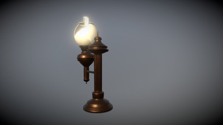 Desk lamp Dumbledor 3D Model