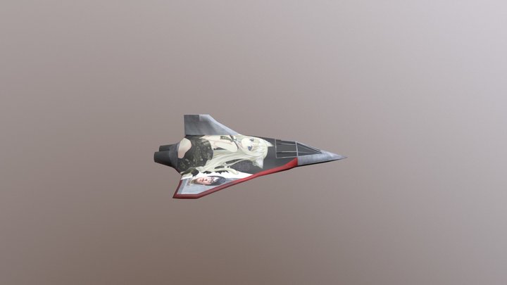 Plane with Jack 2 3D Model