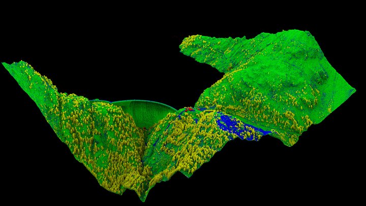 Swisstopo - Lidar suisse – Modello 3D gratuito STL
