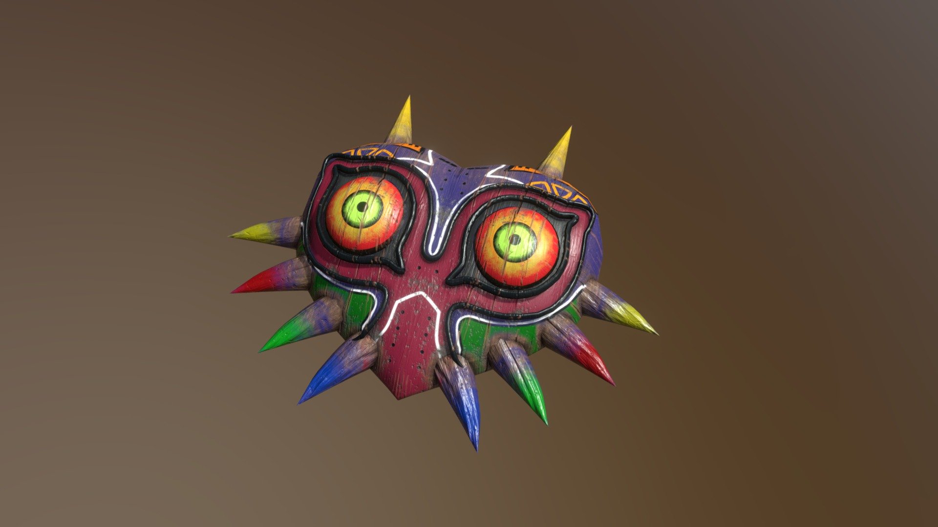 Majora's mask - 3D model by JorgeAG [ea71b10] - Sketchfab