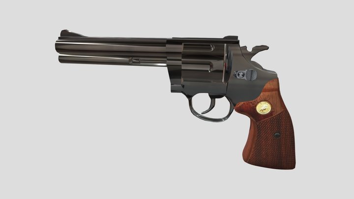 Revolver 38 3D Model