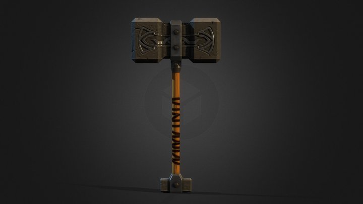 Bierzerkers Hammer - Realtime 3D Model