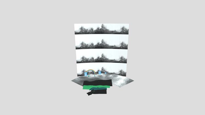 Nintendo Switch - Super Mario Maker 2 - Overworl 3D Model