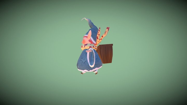 未完 矮人 3D Model