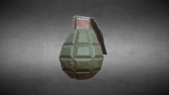 Grenade 3D Model
