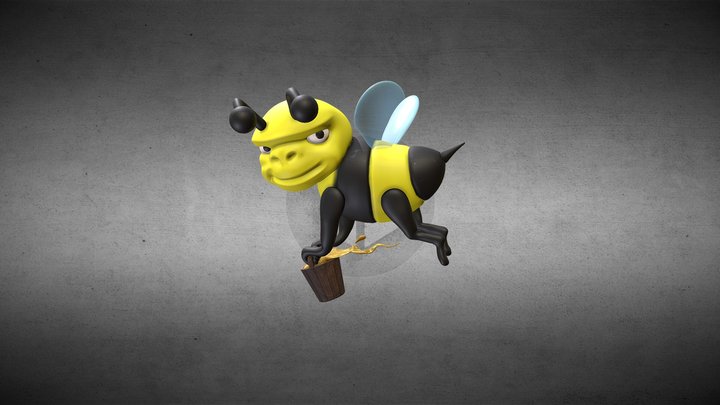 Sneaking Insect 3D Model