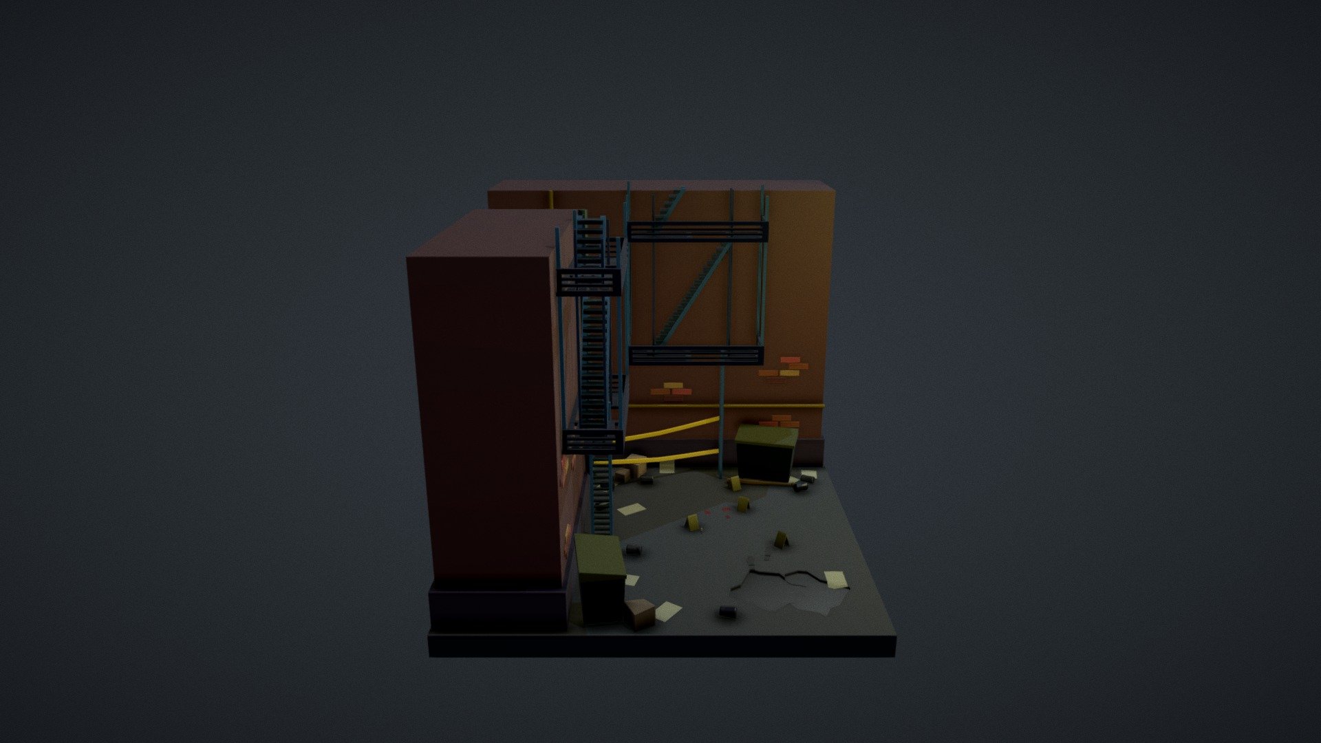 Dayli marathon "Crime scene" - The Murdered — Sketchfab embed 3D viewer