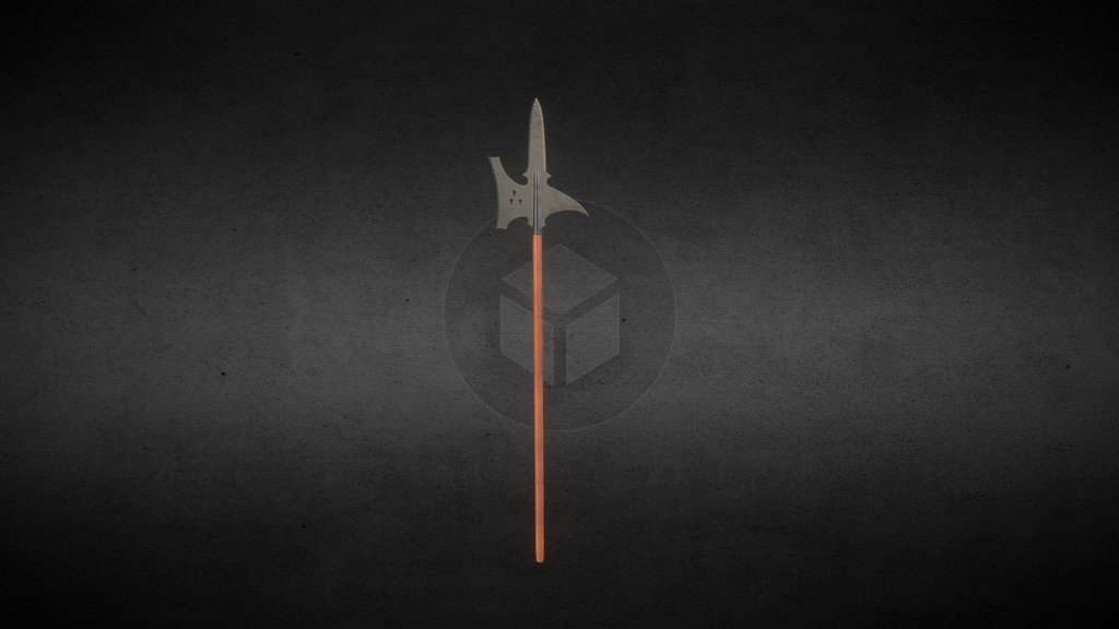 Halberd - 3D model by brunolira [ea7605c] - Sketchfab