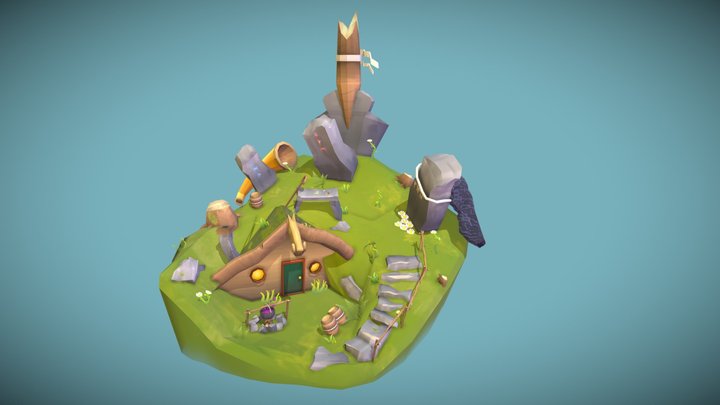 Honor to Asgard! -DAEVillages 2022 3D Model
