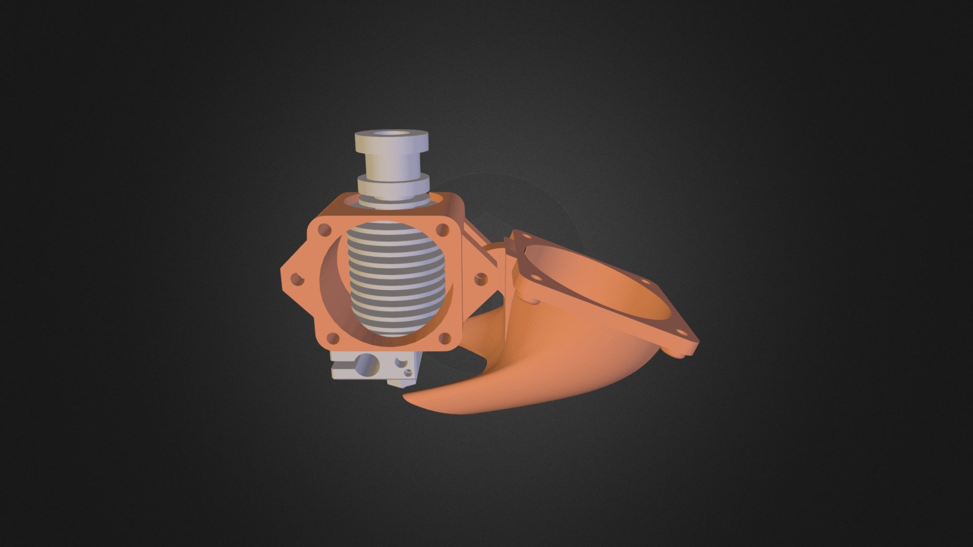E3 D V6 Fan Support