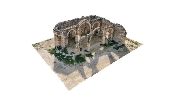 Agios Mamas Church @ Agios Sozomenos, Cyprus 3D Model