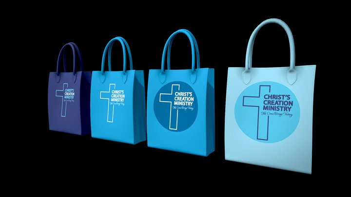 CCM Tote Bag 3D Model