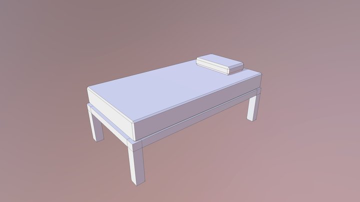 Bed 3D Model