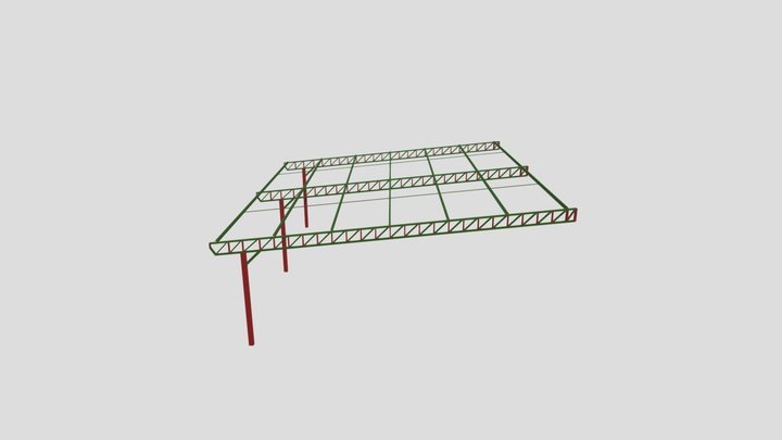 TELHADO 9_90X11_80 3D Model