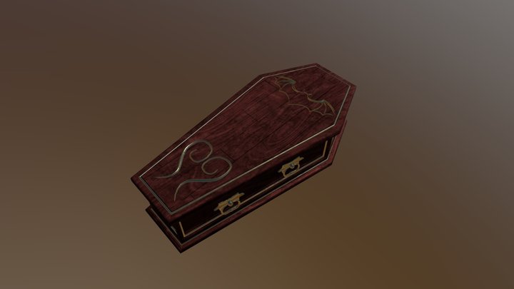 NosVRtu Coffin 3D Model