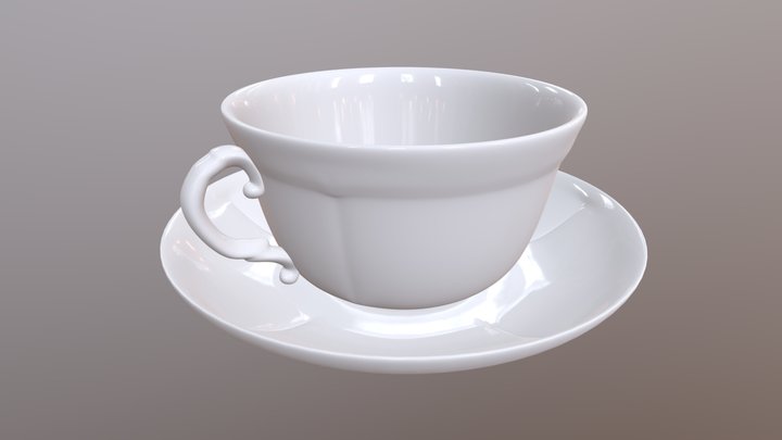 Cup Model 3D Model