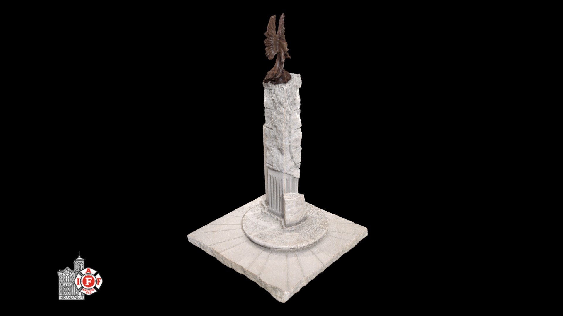 Fallen Fire Fighters Memorial Statue