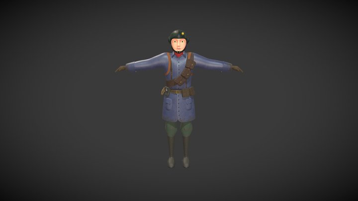 Squire - Fallout 4 3D Model
