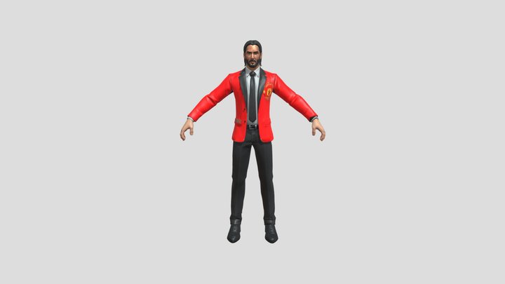 Ole Gunnar Solskjaer Custom Skin 3D Model