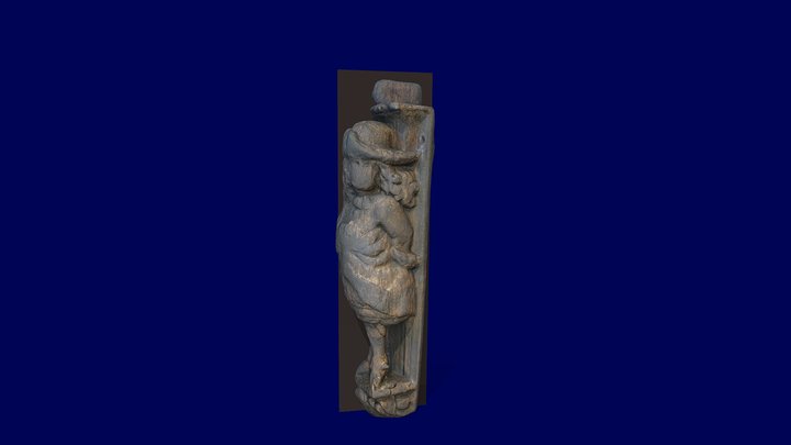 'Corner man' sculpture (hoekman) GSBS-1