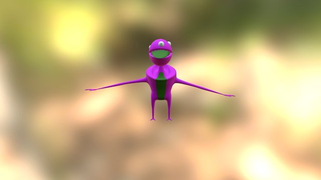 Alien_Frank 3D Model