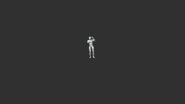 Runs_away_with_a_gun_and_a_torch_v2 3D Model