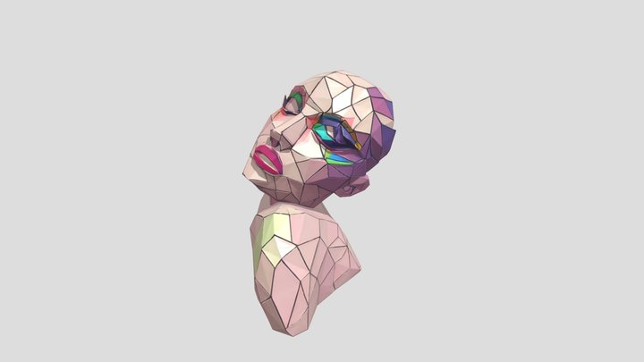 Simetría utilizando figuras geometricas 3D Model