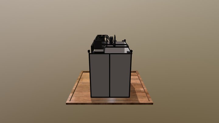 CAVE Simulation Setup1 3D Model