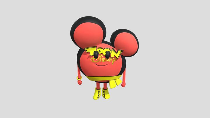 Mickey Mouse-shaped Disney promotional characte