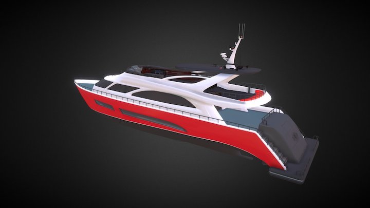 Yacht Design01 3D Model