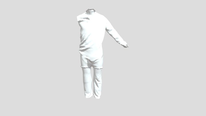 Vikram Sari Top Obj 3D Model