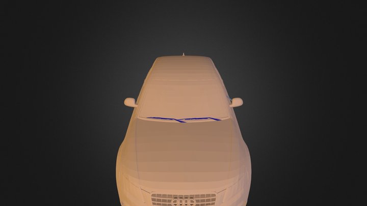 Car audi a4 N181012 3D Model