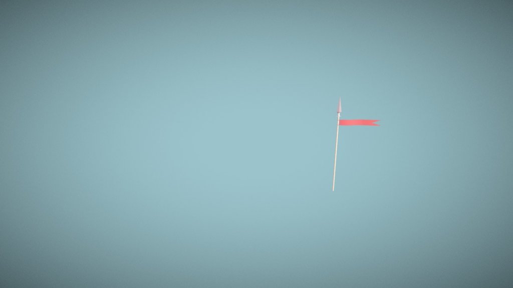 Small Banner Spear