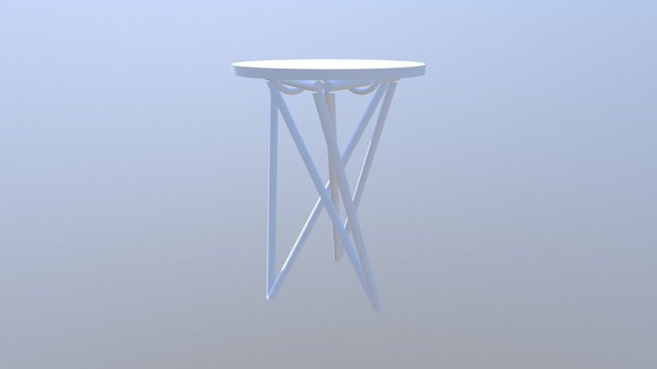 Triangle Chair 3D Model