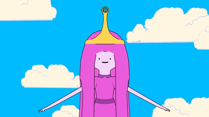 Princess Bubblegum  - Adventure Time 3D Model