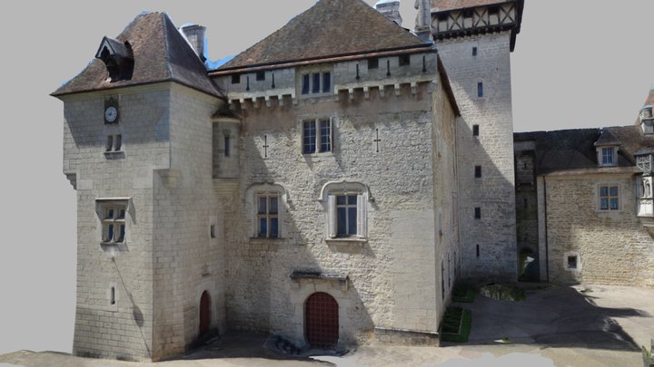Château de Cléron 3D Model