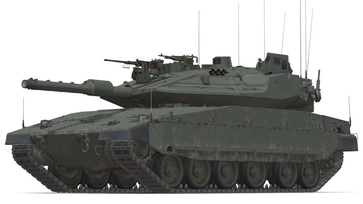 Merkava Mk.4M – Kostenloses 3D-Modell STL