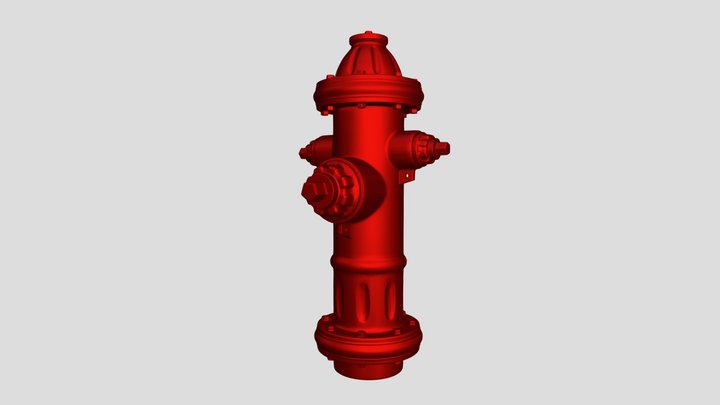 ДЗ «High-poly» (XYZ). Средний объект. 3D Model