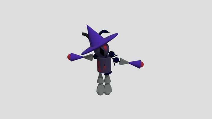 Suffering. 3D Model