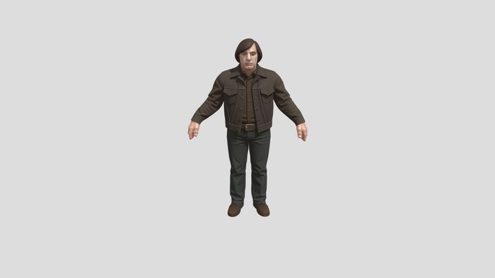 Anton Chigurh 3D Model