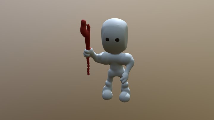 Робот Даши 3D Model